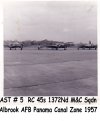 RC-45's at AST#5, Albrook AFB, Panama, 1957