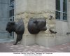 Downtown Omaha; One of Many �Westward Ho� Sculptures