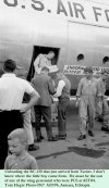 Unloading the RC-130 that just arrived from Turner. I don't know where the little boy came from. He must be the son of one of the wing personnel who were PCS at AST-4. Tom Hegre Photo-1967