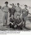 Photo Squadron members Lt. Paul Williams, Crew Chief Raymond Ames, Lt. Ross, Crew Chief Fred Goodwin,Photograher Harvey Feller, Ron Pelky Assistant Crew Chief