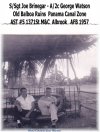 S/SGT Joe Brinegar & A/2C George Watson