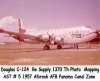 C-124 Globemaster resupplies 1370th PMG AST#5, Panama, 1957