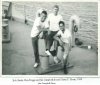 Bob Steele, Ken Kogge, Jim Campbell, aboard Curtis F. Shoup, 1964