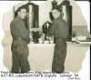 Fred Bayse and Barry 'DaBear' King-Java Time-Lakenheath RAFB, England-1954