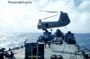 Navy HUP-1 leaving Harris County (LST-822)