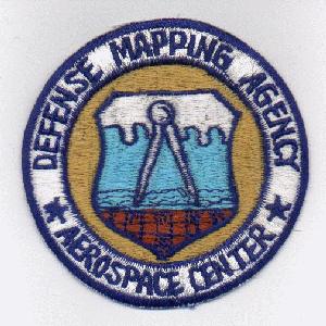 Defense Mapping Agency Aerospace Center Patch