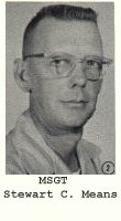 MSGT Stewart C. Means