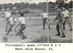 Volleyball Game, 1373rd M & C