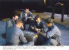 1968, Broken Down RC-130 at Cam Rahn Bay, Vietnam, AST-3.  Making the most of waiting, Maj. Paul Freeman (back to camera), Lt Kurt Brown (baseball hat), unknown other crewmen.